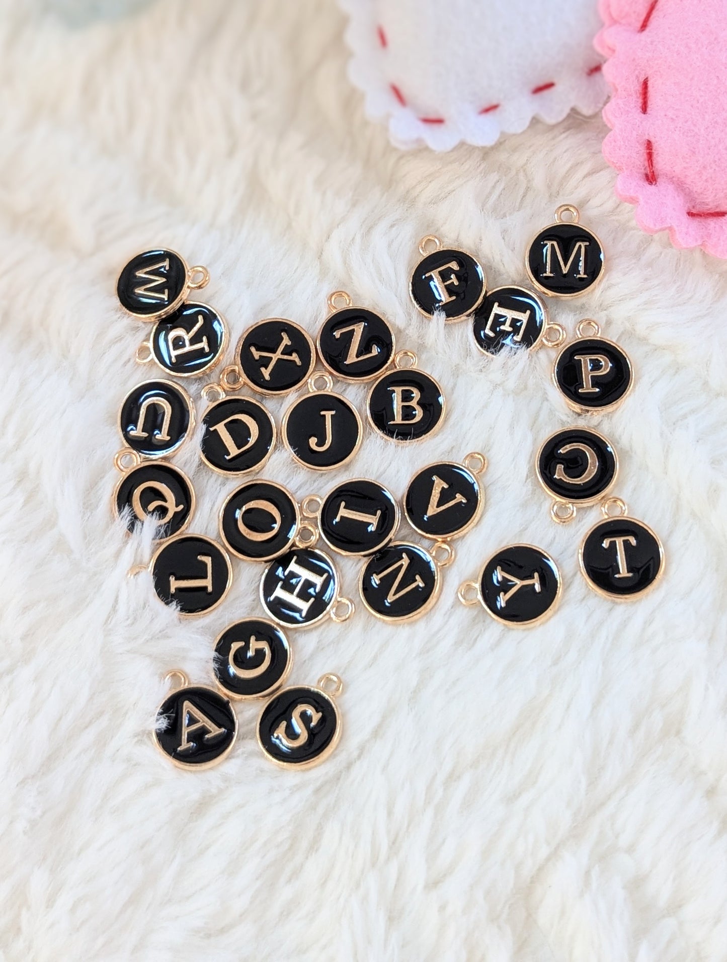 Red Pink Keychain / Bag Charm