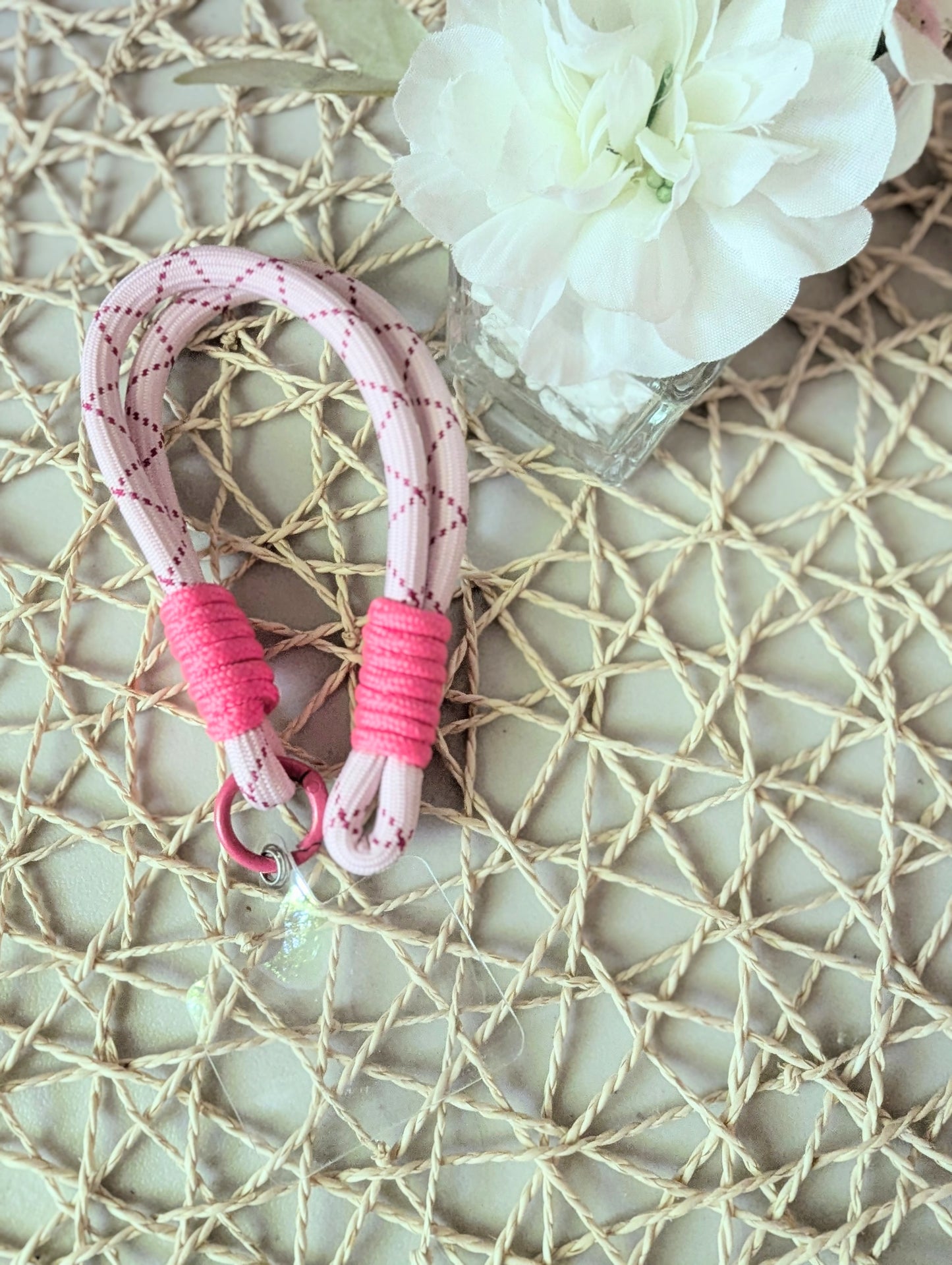 Pattern Pink Cellphone Strap