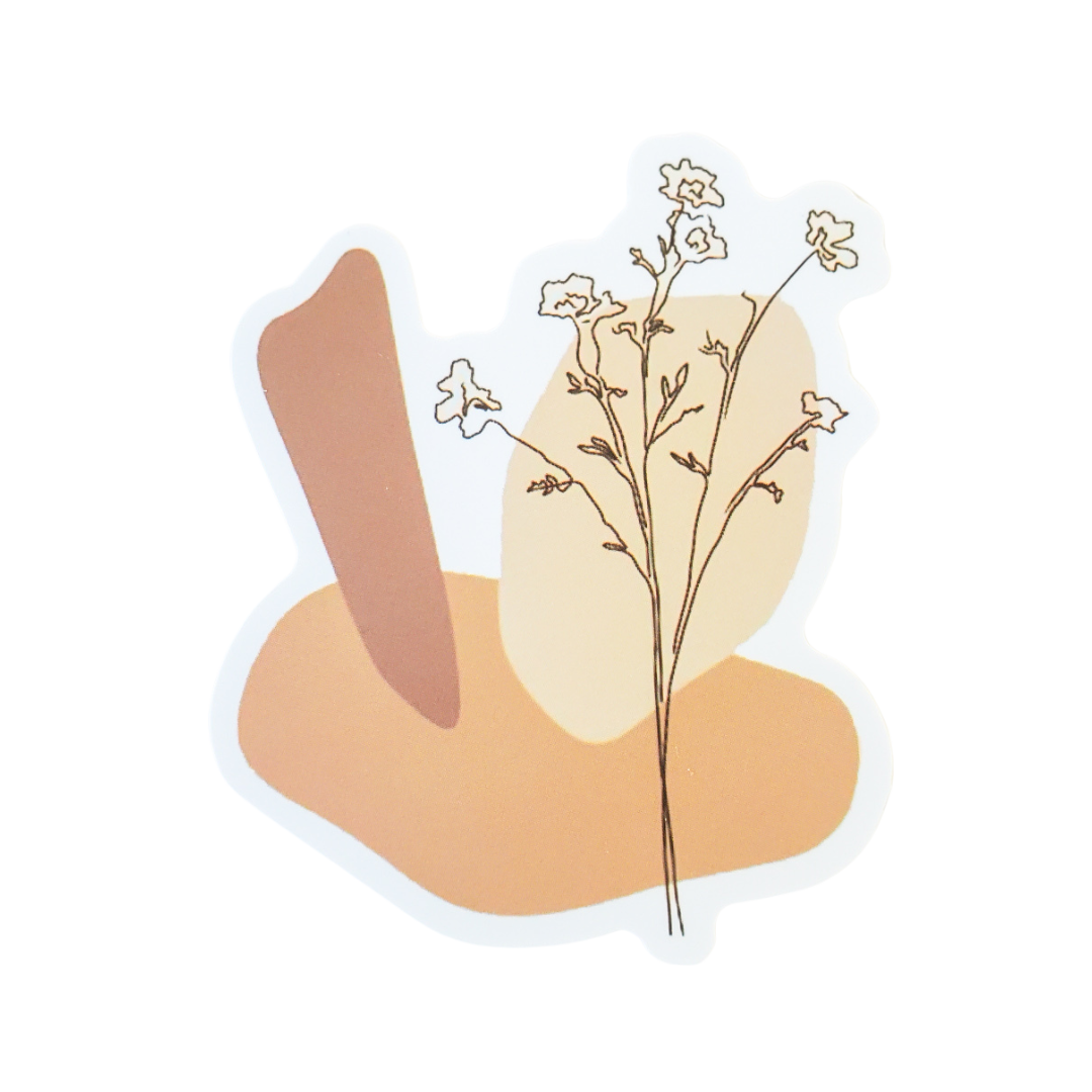 Wildflower Sticker – Elegancecreate