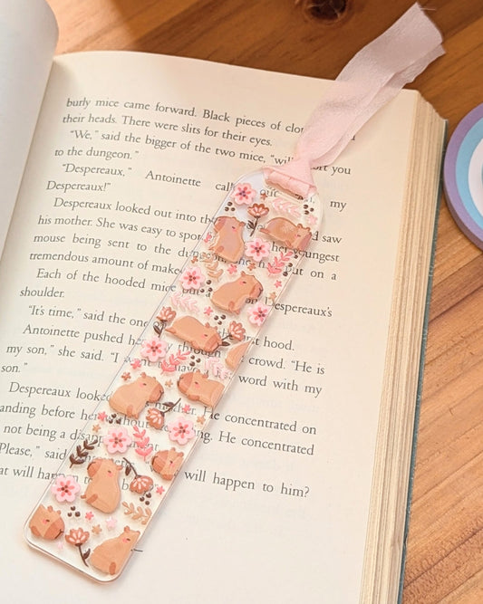 Capybara Curio Bookmark