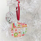 Christmas Bookshelf Ornament