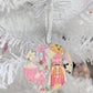 Dreamy Pink Nutcracker Christmas Ornament
