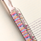 Literary and Bloom Acrylic Bookmark 
