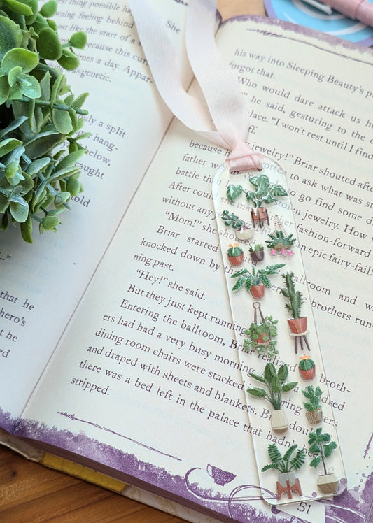 Plant Loving Bookworms Dream Bookmark