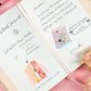 poetry and classic book sticker on journal