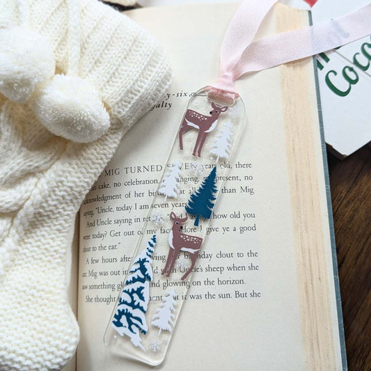 Winter Forest Bookmark