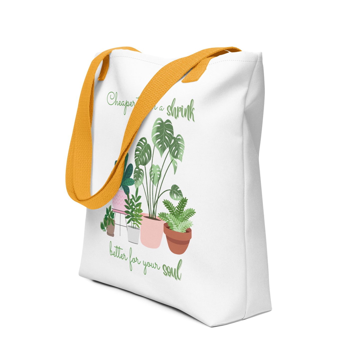 Plants Are Better For Your Soul Tote bag