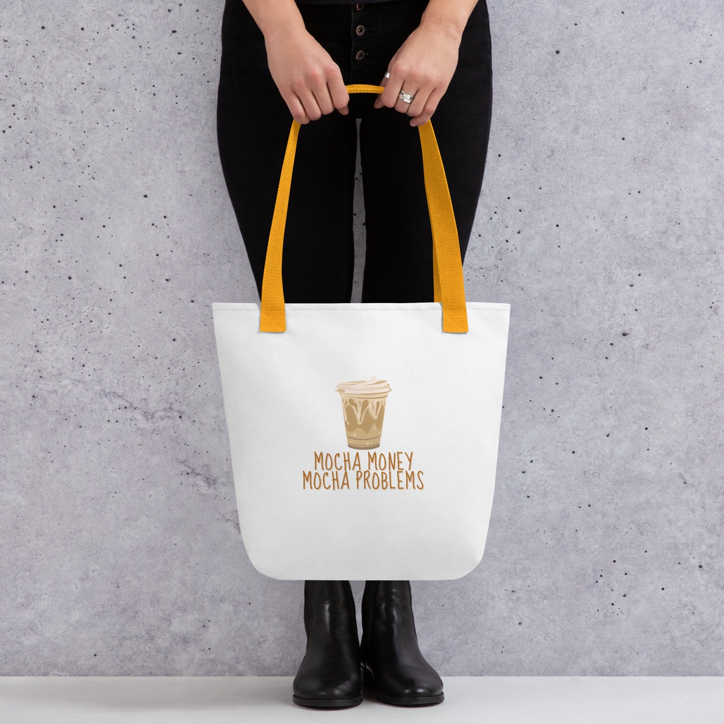 Mocha Money Mocha Problems Tote bag