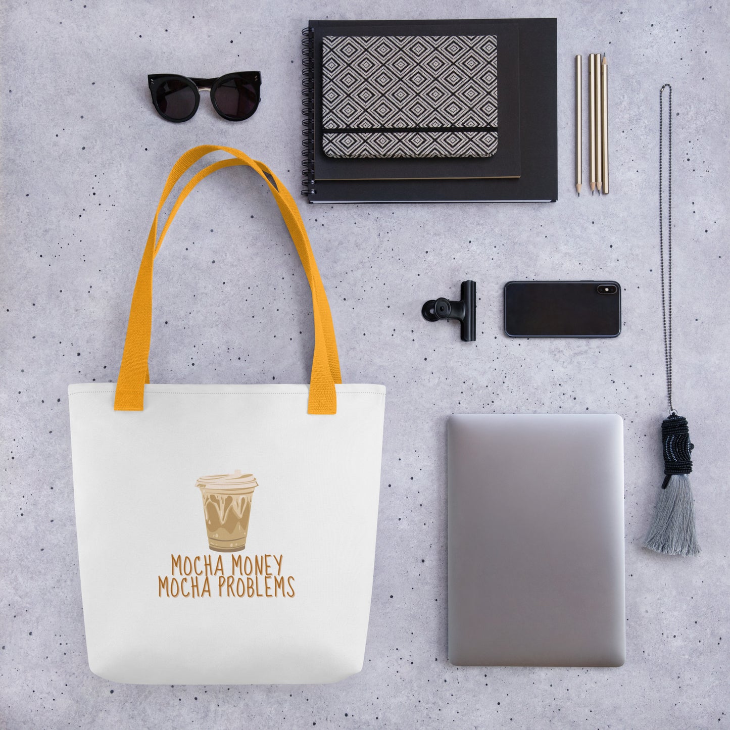 Mocha Money Mocha Problems Tote bag