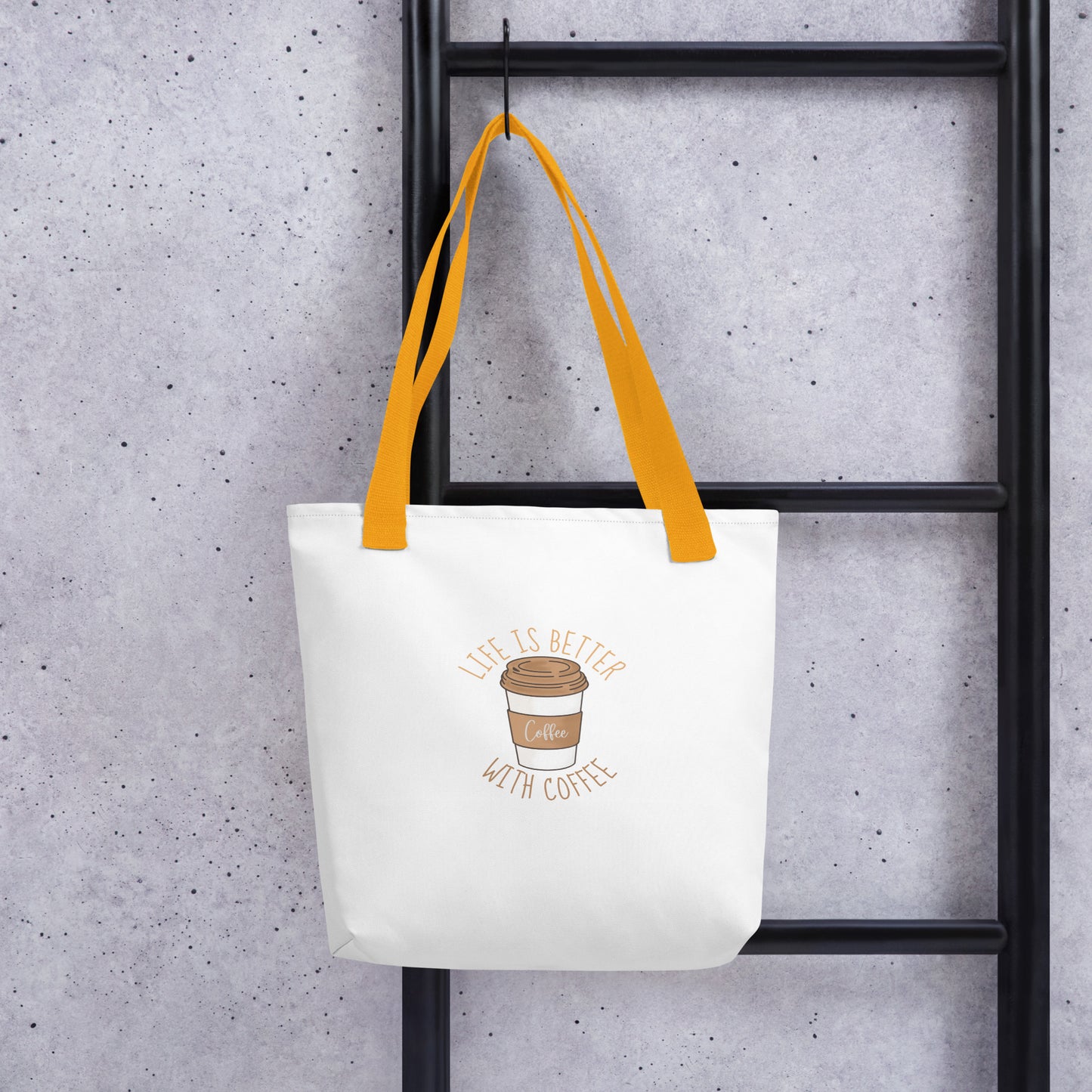 Life is Better With Coffee Tote bag