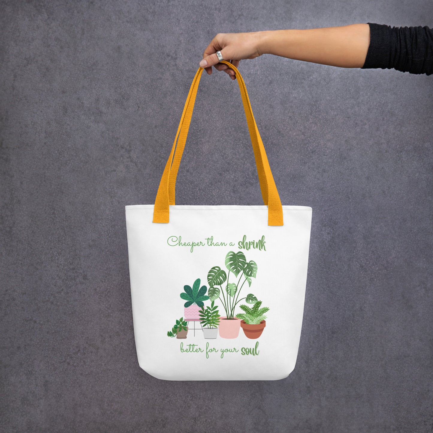 Plants Are Better For Your Soul Tote bag