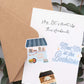 bookish stickers in the mail