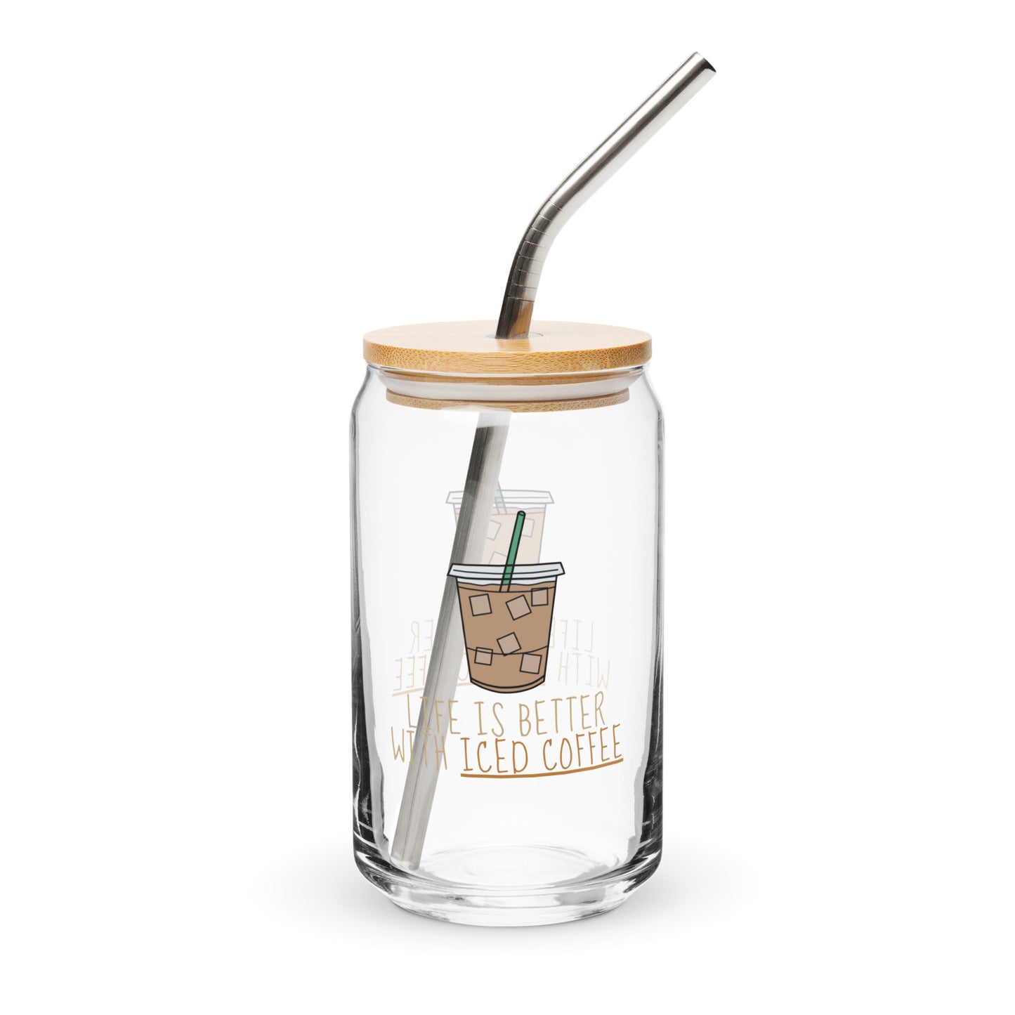 beer can shaped glass for coffee lovers