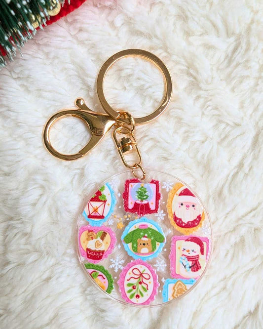 Christmas Gallery Keychain / Bag Charm