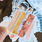 classic book sticker close up 2