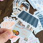 coffee and books sticker close up 2