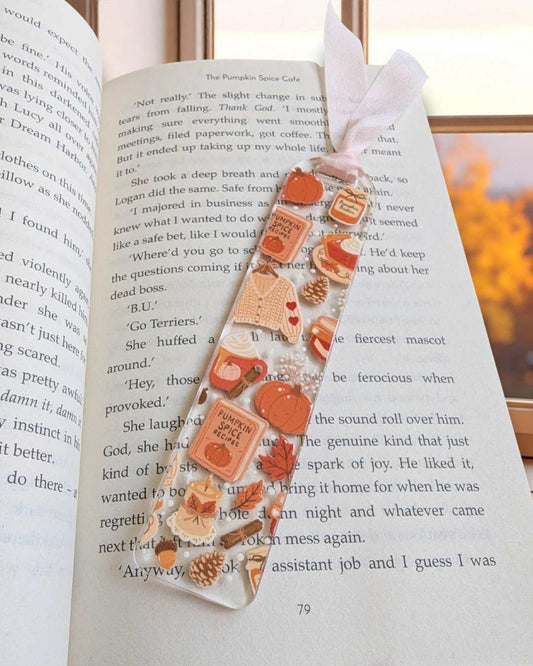 Fall Cozy Bookmark