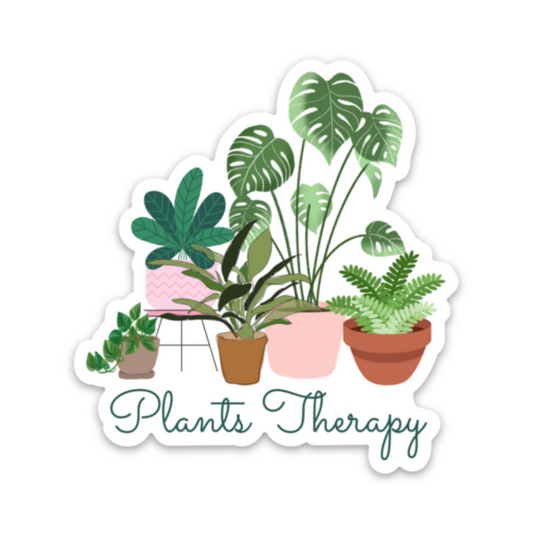 Plant Therapy Waterproof Sticker