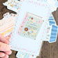poetry book sticker packaging