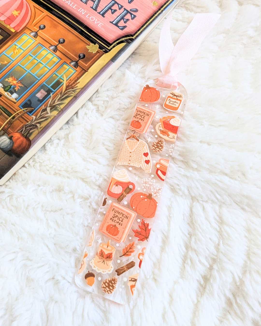 Fall Cozy Bookmark