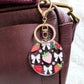 Strawberry and Bows Keychain / Bag Charm