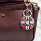 Strawberry and Bows Keychain / Bag Charm