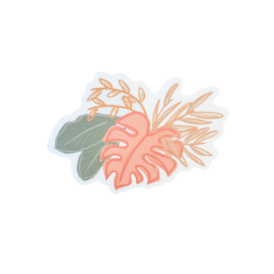 Bunch of Leaves Sticker