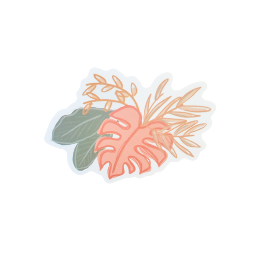 Bunch of Leaves Sticker