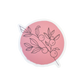 Plant and Berry Sticker