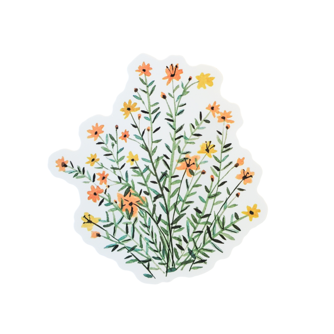 Flower Plant Sticker