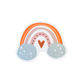 Heart Center Rainbow Sticker